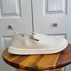 Allbirds wool lounger slip on white cream size 13